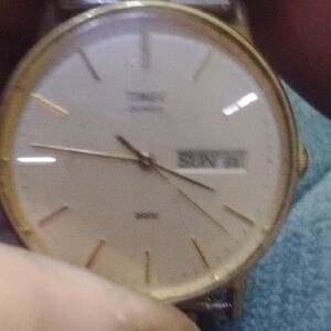 Timex Gold and Cream Men's Watch